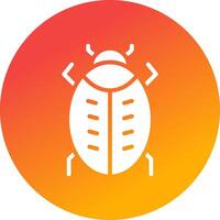 Bug Creative Icon Design vector