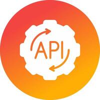 API Creative Icon Design vector