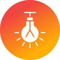 Lightbulb Creative Icon Design vector