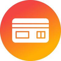 Credit Card Creative Icon Design vector