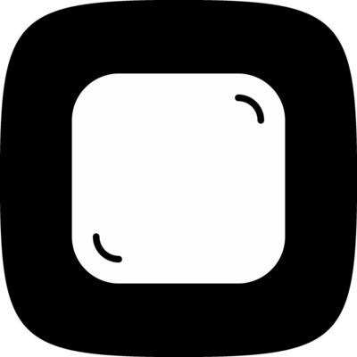 glyph corner inverted Design