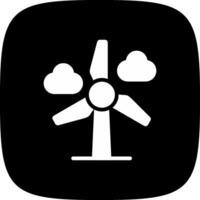 Wind Power Creative Icon Design vector