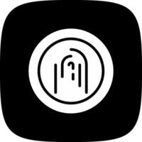 Fingerprint Creative Icon Design vector