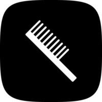 Hair Comb Creative Icon Design vector