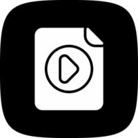 Video File Creative Icon Design vector