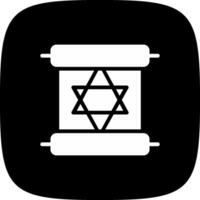 Scroll torah Creative Icon Design vector