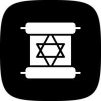 Scroll torah Creative Icon Design vector