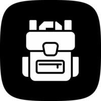 Backpack Creative Icon Design vector