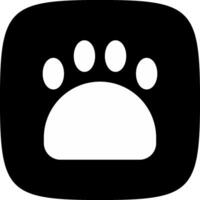 glyph corner inverted Design vector
