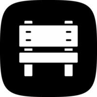 Bench Creative Icon Design vector