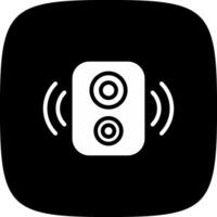 diseño de icono creativo de altavoz vector