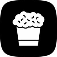 Popcorn Creative Icon Design vector