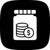 salvar dinero creativo icono diseño vector