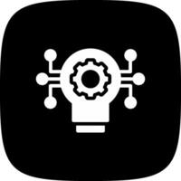 Technology Disruption Creative Icon Design vector