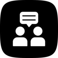 Dialogue Creative Icon Design vector