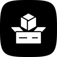 diseño de icono creativo de caja vector