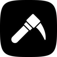 Pickaxe Creative Icon Design vector