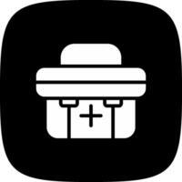 First Aid Kit Creative Icon Design vector