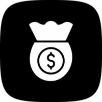 Money Bag Creative Icon Design vector