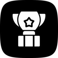 diseño de icono creativo de trofeo vector