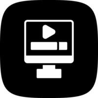 Video Play Creative Icon Design vector