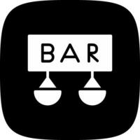 Bar Creative Icon Design vector