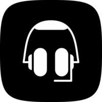 Headphones Creative Icon Design vector