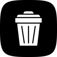 Trash Can Creative Icon Design vector