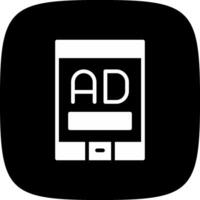 Mobile Advertising Creative Icon Design vector