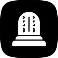 Tomb Creative Icon Design vector