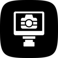 glyph corner inverted Design vector