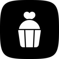 Valentines Cake Creative Icon Design vector