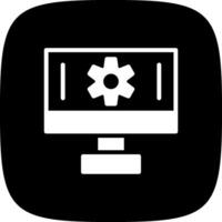 Setting Creative Icon Design vector