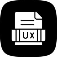 Ux Format Creative Icon Design vector