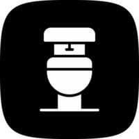 Toilet Creative Icon Design vector