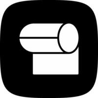 Tissue Roll Creative Icon Design vector