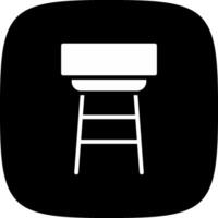 Stool Creative Icon Design vector