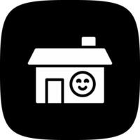 Happy Home Creative Icon Design vector