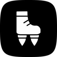 Flying Boots Creative Icon Design vector