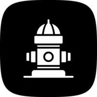 Fire Hydrant Creative Icon Design vector
