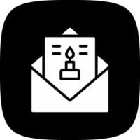 Birthday Card Creative Icon Design vector