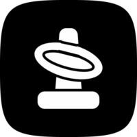 glyph corner inverted Design vector