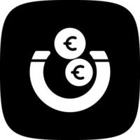 diseño de icono creativo de atracción de dinero vector