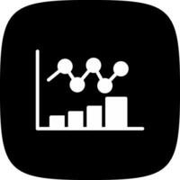 Bar Chart Creative Icon Design vector