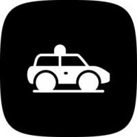 Police Car Creative Icon Design vector