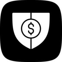 Shield Money Creative Icon Design vector