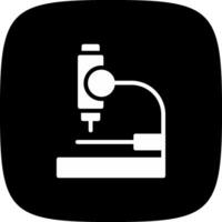 diseño de icono creativo de microscopio vector