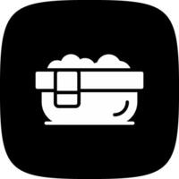 Bathtub Creative Icon Design vector