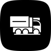 Cargo Truck Creative Icon Design vector