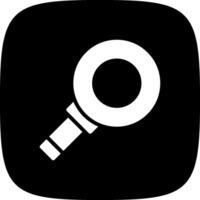 Magnifying Creative Icon Design vector